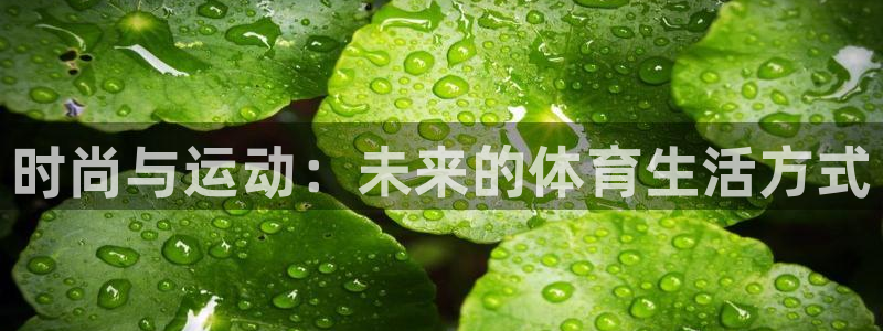 一竞技官方正版app神州：时尚与运动：未来的体育生活