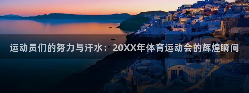 一竞技登录入口：运动员们的努力与汗水：20XX年体育运动会的